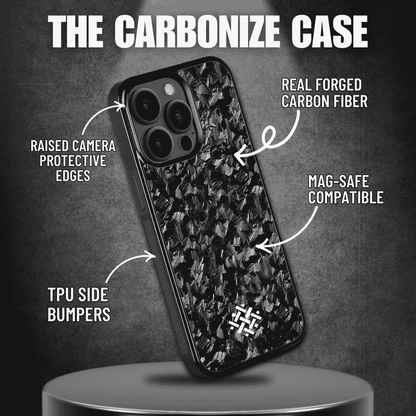 Iphone 14 | Forged Carbon Fiber Cover Series