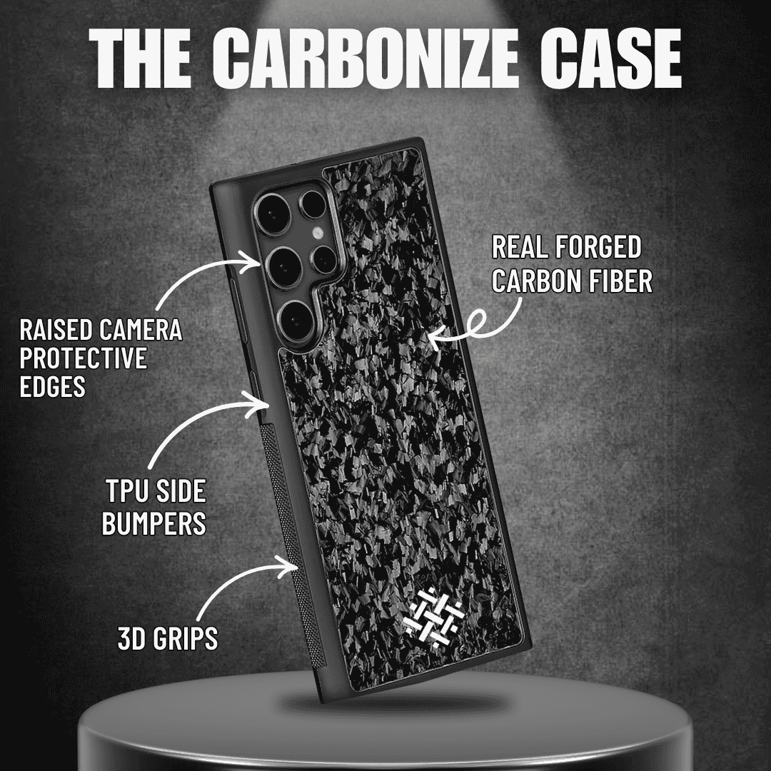 Samsung S24 Ultra | Forged Carbon Fiber cover