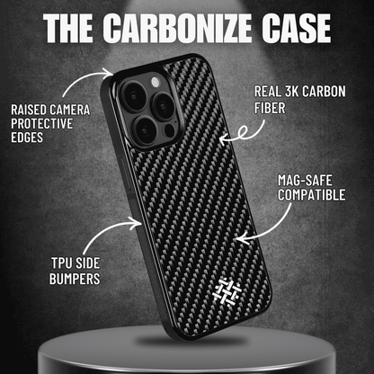 Iphone 13 | Carbonize Carbon Fiber Cover Series